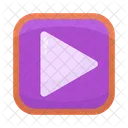 Reproduzir Midia Botao Icon