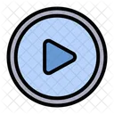 Botao Play Play Video Ícone