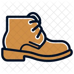 Botas Chukka Desert Marrom  Ícone