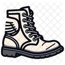 Calzado Icono Estilo Plano Icono