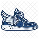 Calzado Icono Estilo Plano Icono