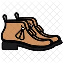 Calzado Icono Estilo Plano Icono