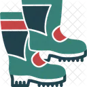 Botas De Bombeiro Botas De Fogo Botas Resistentes Ao Fogo Ícone