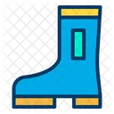 Bota Sapatos De Seguranca Sapatos De Borracha Ícone