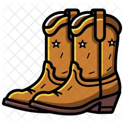 Botas de cowboy  Ícone