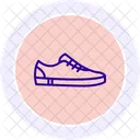 Icono De Linea De Botas De Lluvia Icon