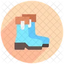 Lluvia Botas Zapatos Icon