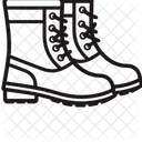 Calzado Icono Estilo De Linea Icono
