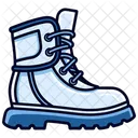 Botas de nieve azules Zapatos  Icono