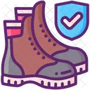 Botas De Protecao Calcados Botas Altas Ícone