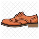 Calzado Icono Estilo Plano Icono