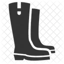 Botas Caida Calzado Icono