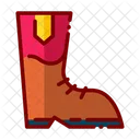 Botas Botas Agricolas Zapatos Icono