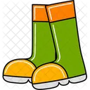 Granja Botas Agricultura Icono