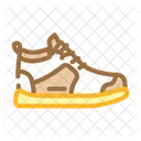 Botas Ligeras De Senderismo Icono