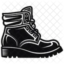 Calzado Icono Estilo Plano Icono