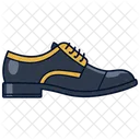 Botas Oxford Pretas  Ícone