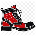Calzado Icono Estilo Plano Icono