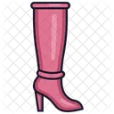 Calzado Icono Estilo Plano Icono