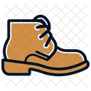 Calzado Icono Estilo Plano Icono