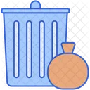 Bote de basura  Icono