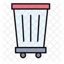 Basura Basura Bin Icono