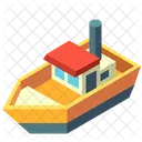 Barco Lancha Rapida Vela Icon