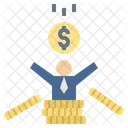 Riqueza Rico Ganador Icono
