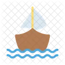 Barco Barco Vela Icono