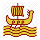 Barco Knarr Drakkar Icon