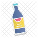 Botella Alcohol Bebida Icon