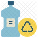 Botella Residuo Reciclar Icono