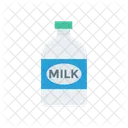 Botella Leche Paquete Icono