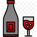 Botella Champana Navidad Icon