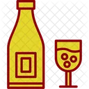 Botella Champana Navidad Icon