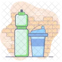 Botella coctelera  Icono