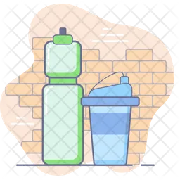 Botella coctelera  Icono
