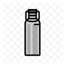 Agua Botella Titanio Icono
