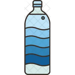 Botella de agua  Icono