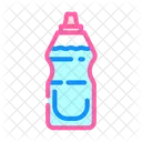 Botella De Agua Plegable Icono