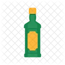 Botella de alcohol  Icono