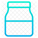 Contenedor Bote De Almacenamiento Botella Contenedora Icono