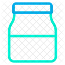 Contenedor Bote De Almacenamiento Botella Contenedora Icono