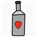 Botella De Amor Botella Del Dia De San Valentin Pocion Icon