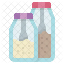 Botella de azucar  Icono