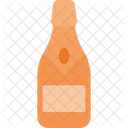 Botella de champagne  Icono