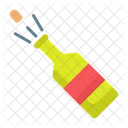 Botella de champagne  Icono