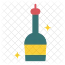 Botella de champagne  Icono