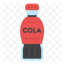 Bebida Cola Botella Icono