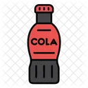 Bebida Cola Botella Icono